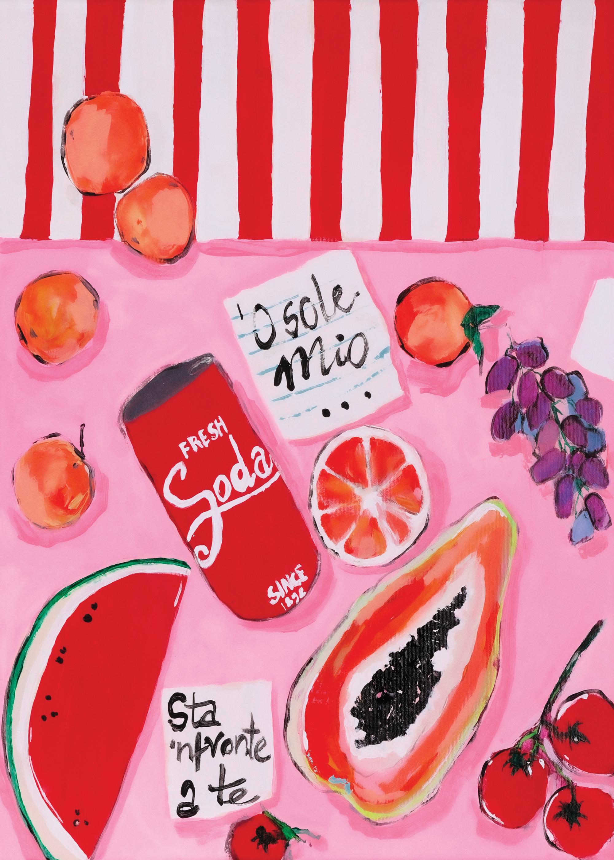 Karolina Mila - Fresh Soda Print