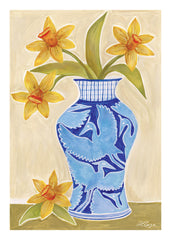 Rosanna Corfe - Daffodil Vase Print