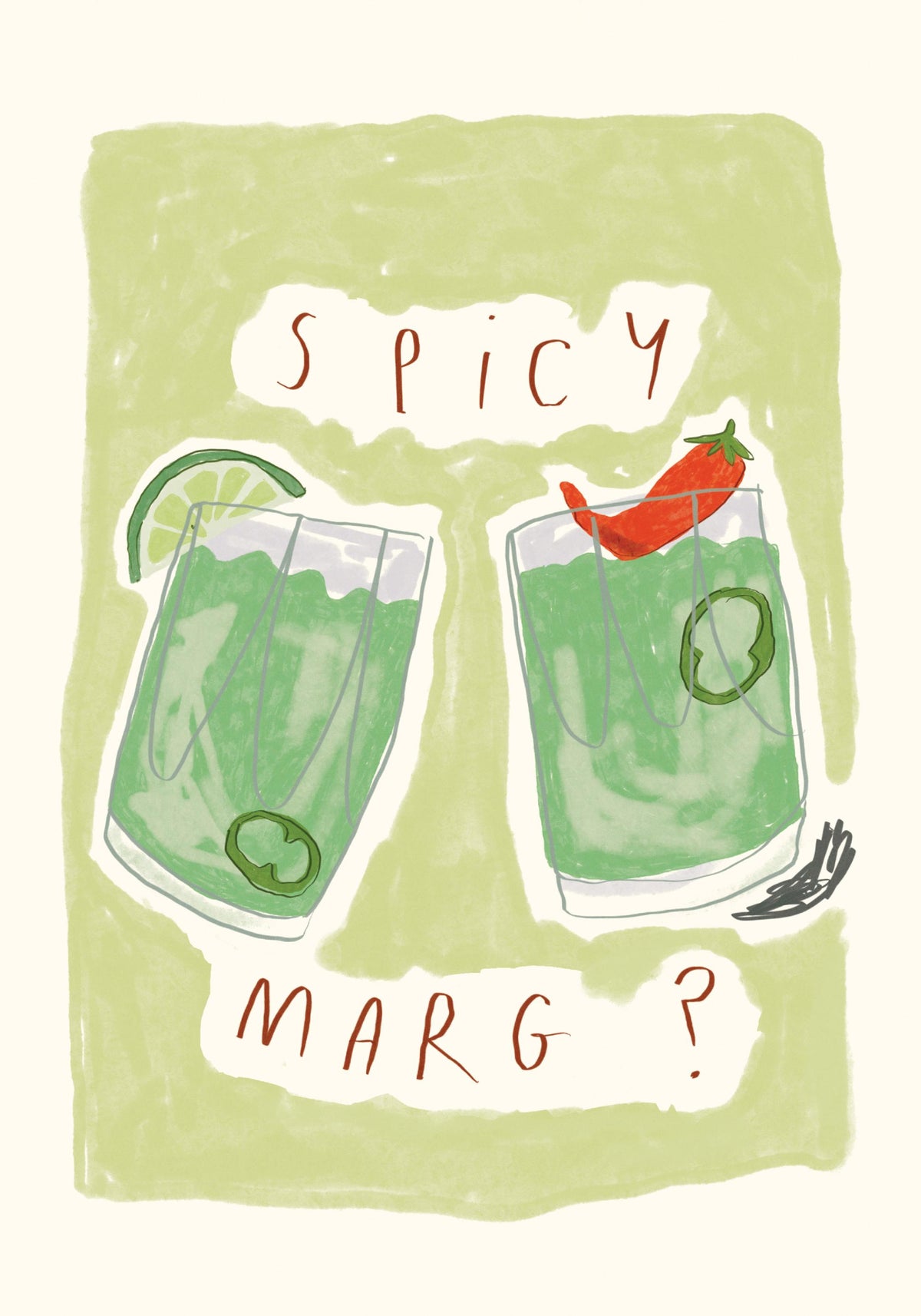 Lauren Emmett - Spicy Marg Print