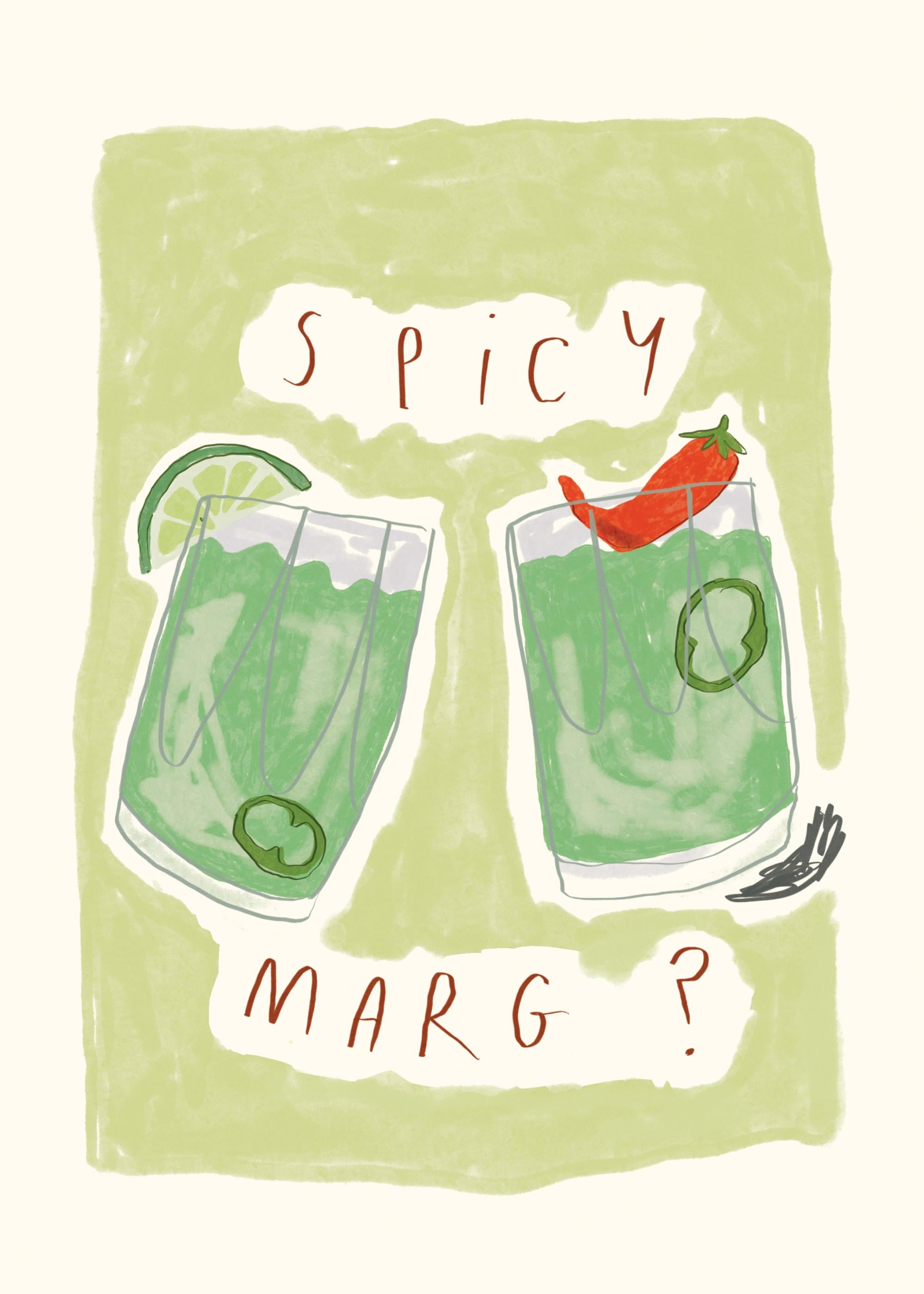 Lauren Emmett - Spicy Marg Print
