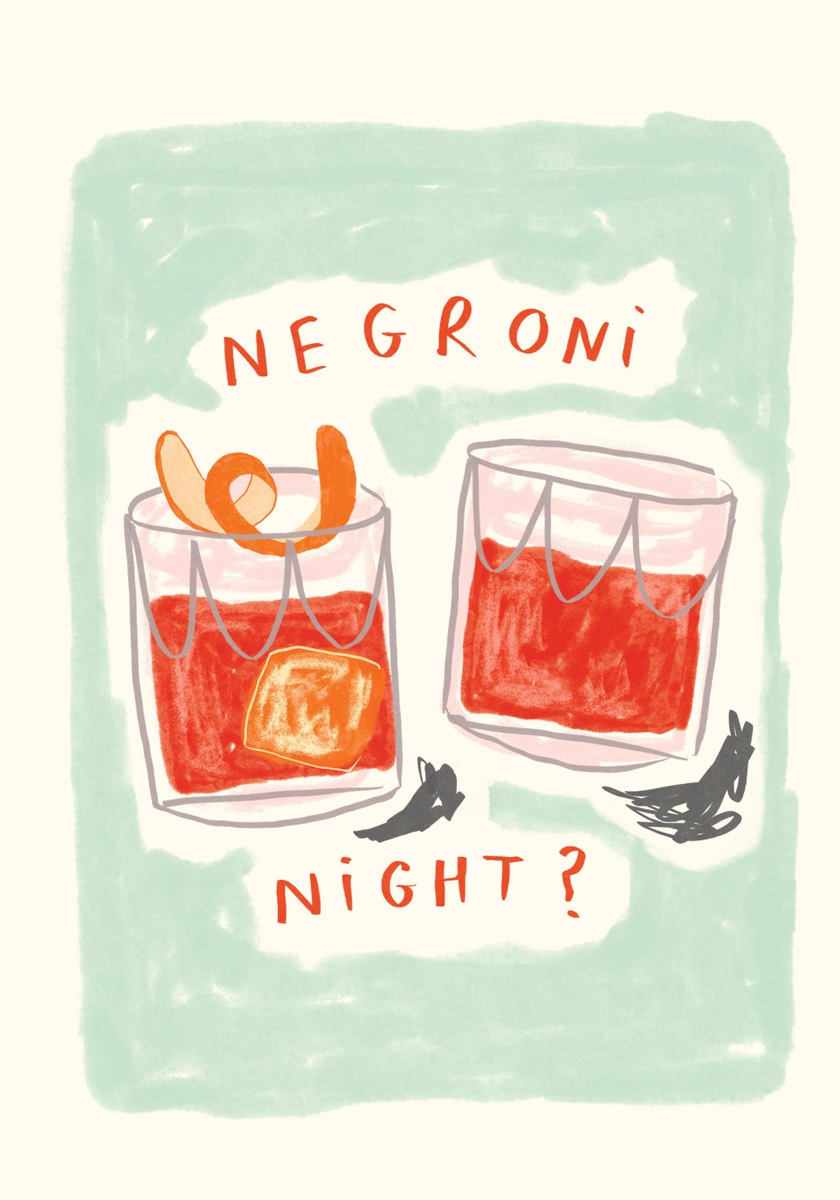 Lauren Emmett - Negroni Print