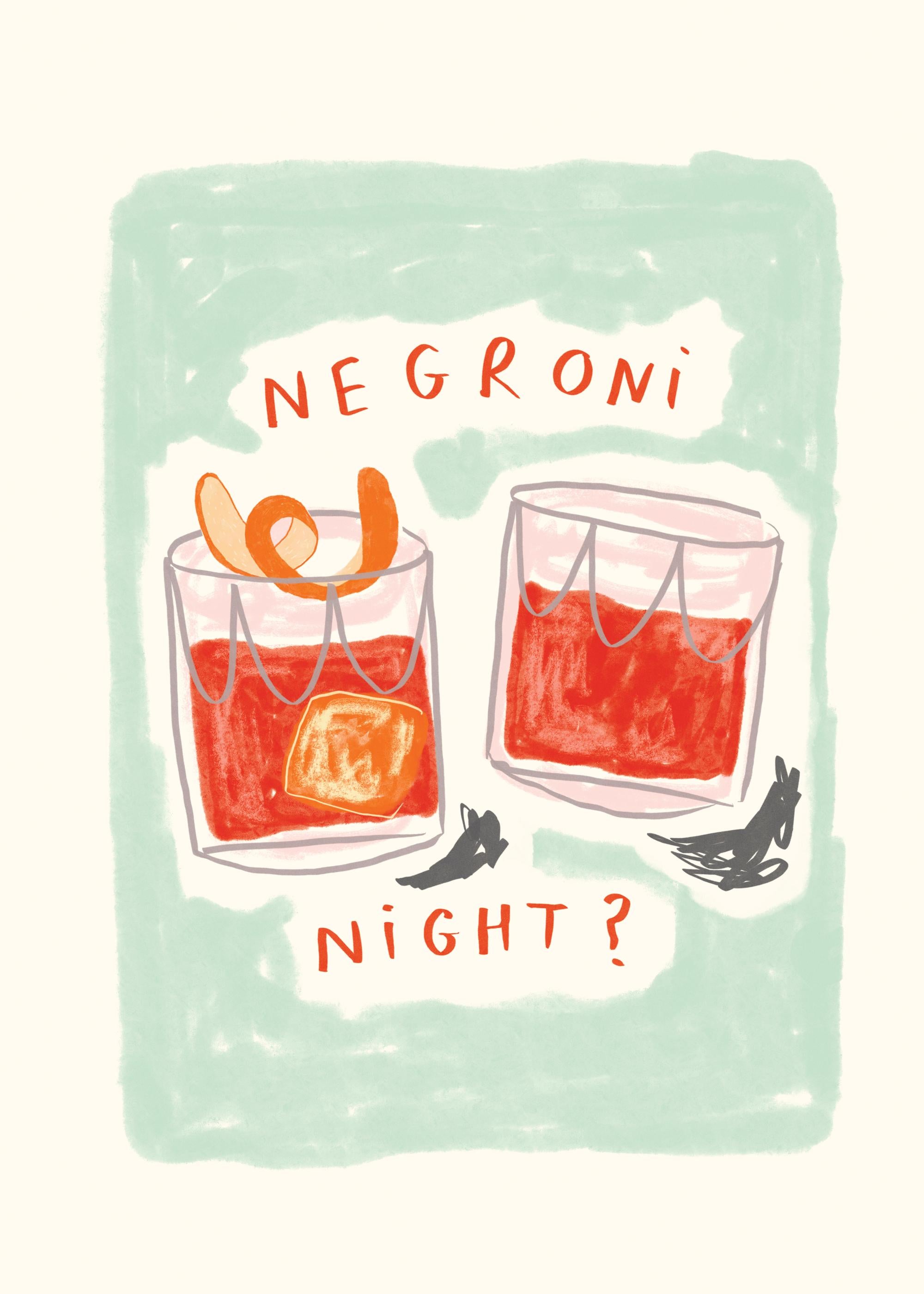 Lauren Emmett - Negroni Print