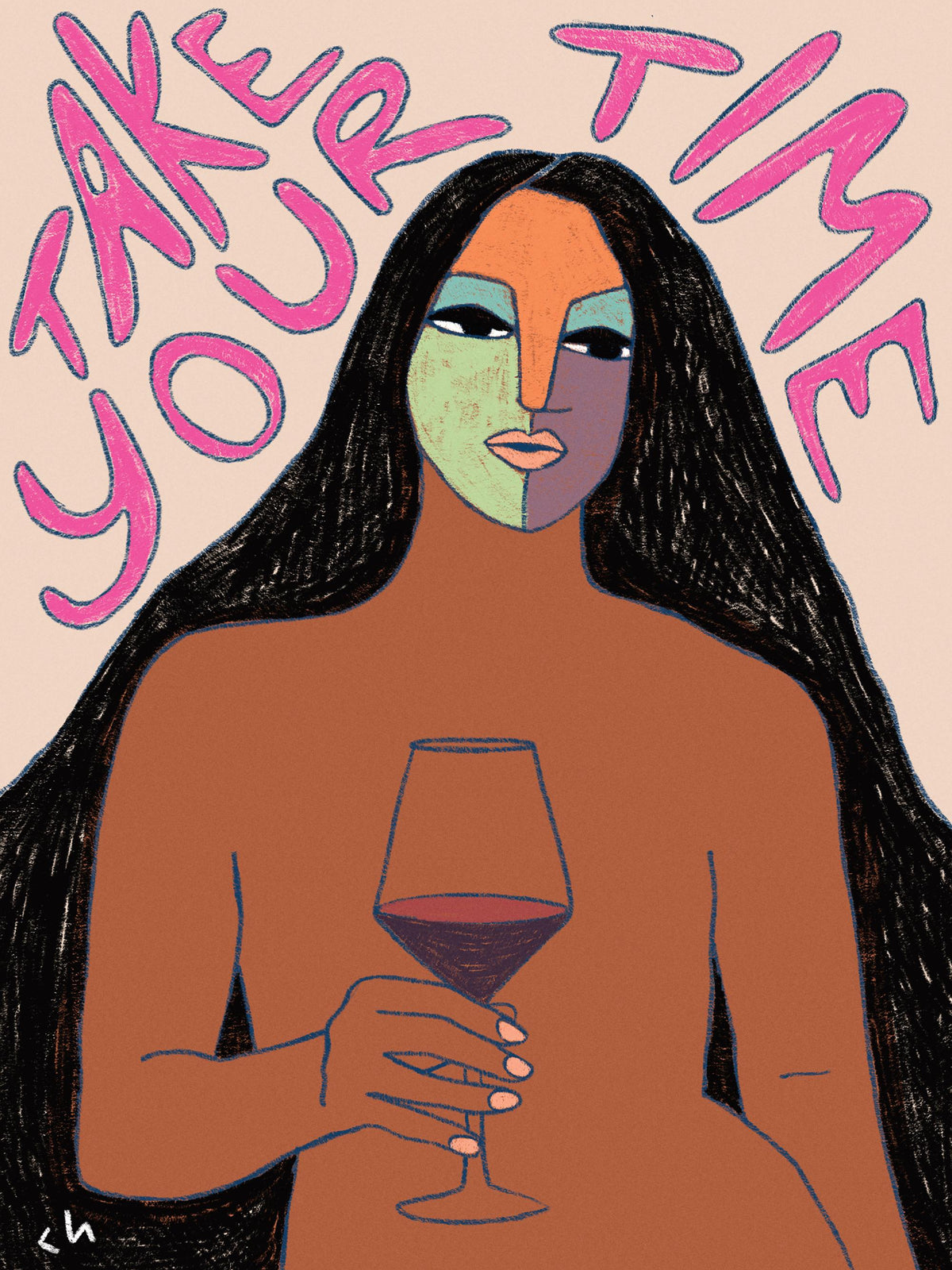 Cortney Herron - Take Your Time Print