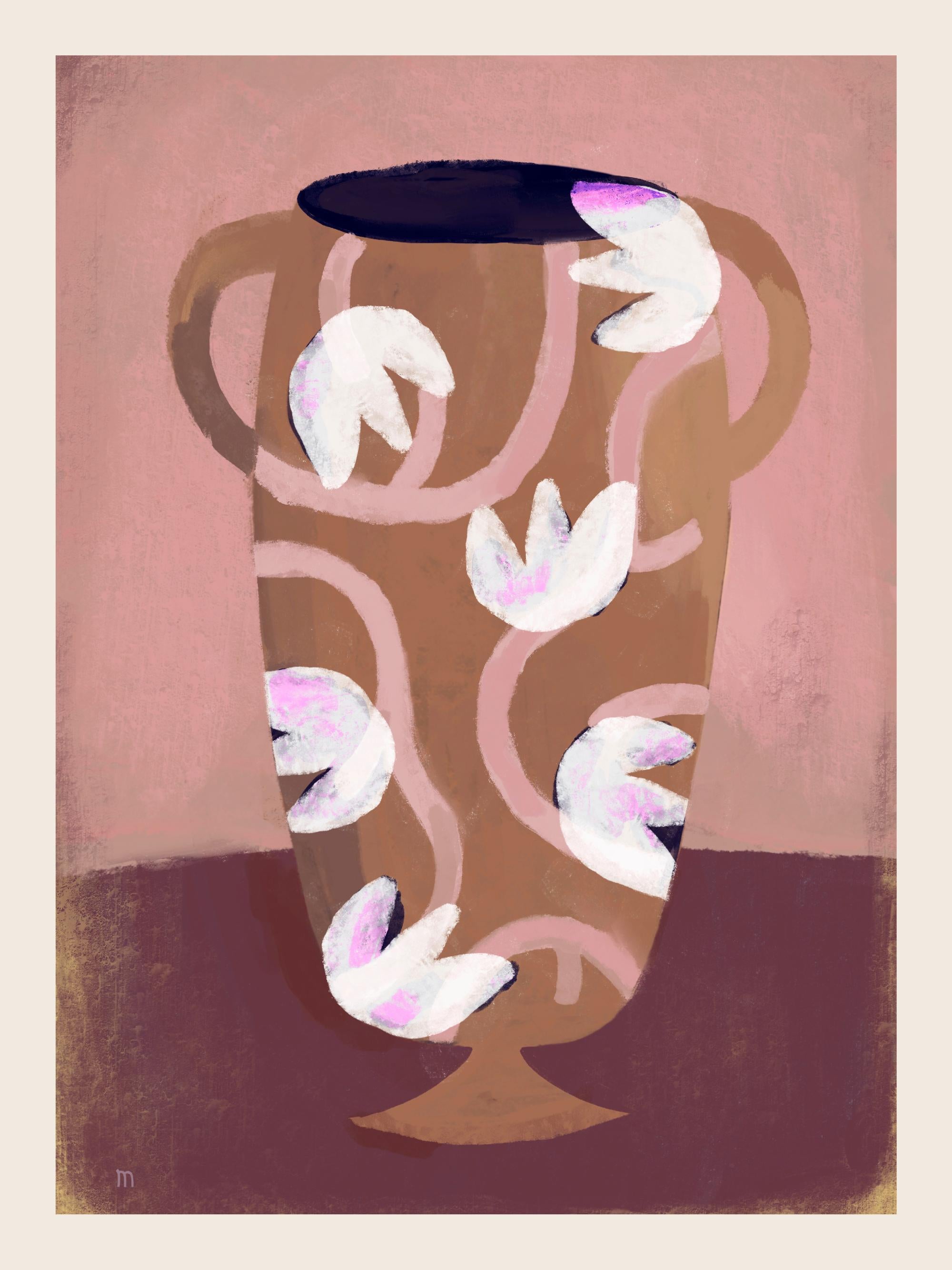 Marco Marella - Flowered Vessel Print
