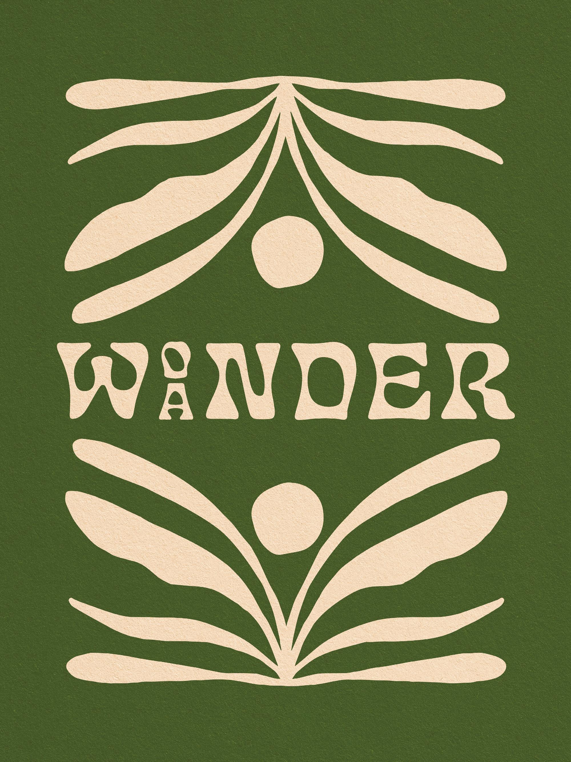 The SoulShine Co. - Woander Olive Print