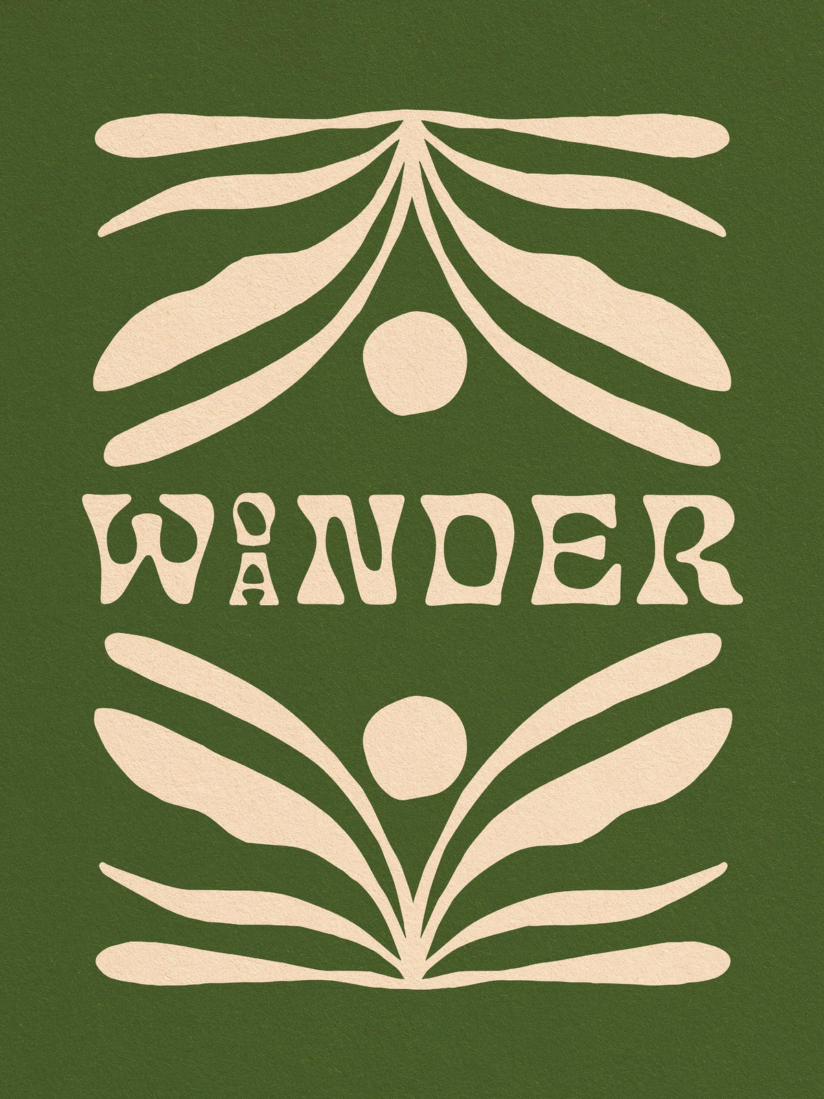 The SoulShine Co. - Woander Olive Print