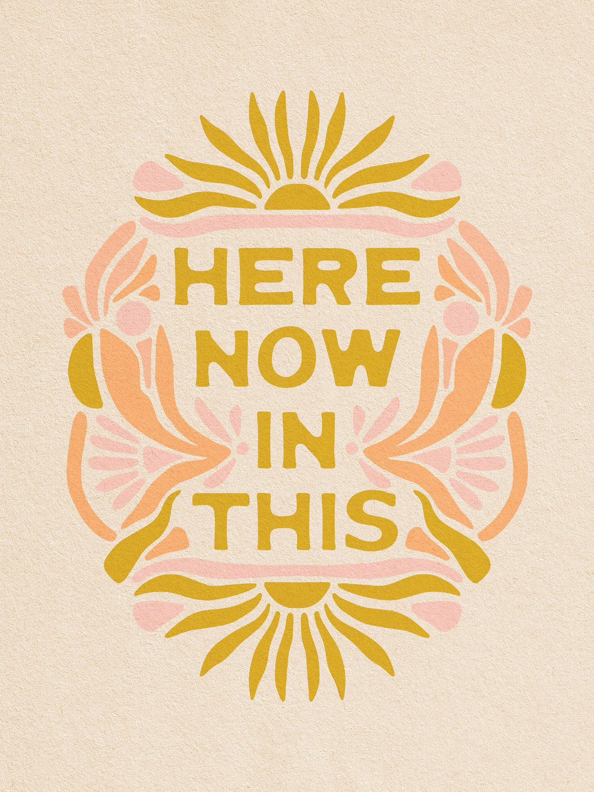 The SoulShine Co. - Here Now In This Print
