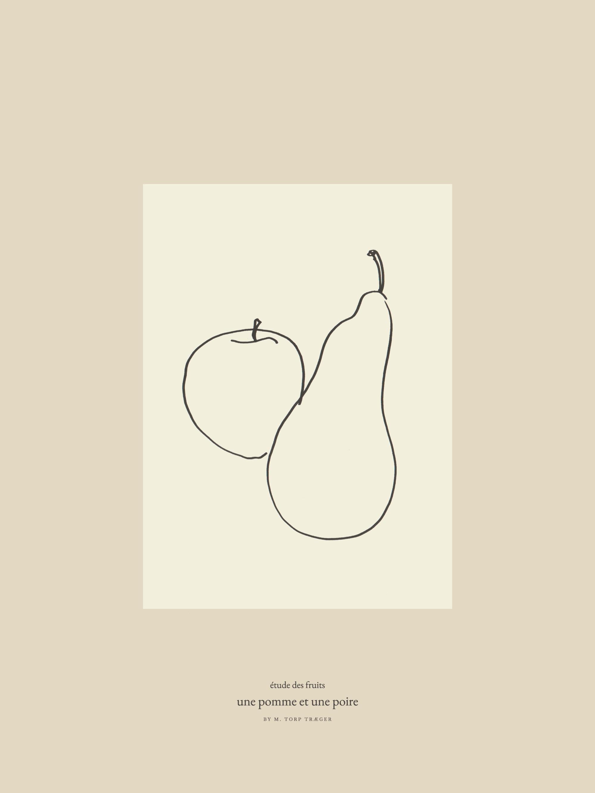 Mie & Him - Fruit Print