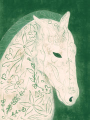 Lucrecia Rey Caro - Earth Horse Print