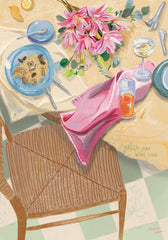 Loïs Langenberg - Pasta and Wine Club Print