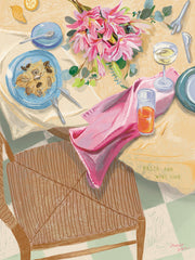 Loïs Langenberg - Pasta and Wine Club Print