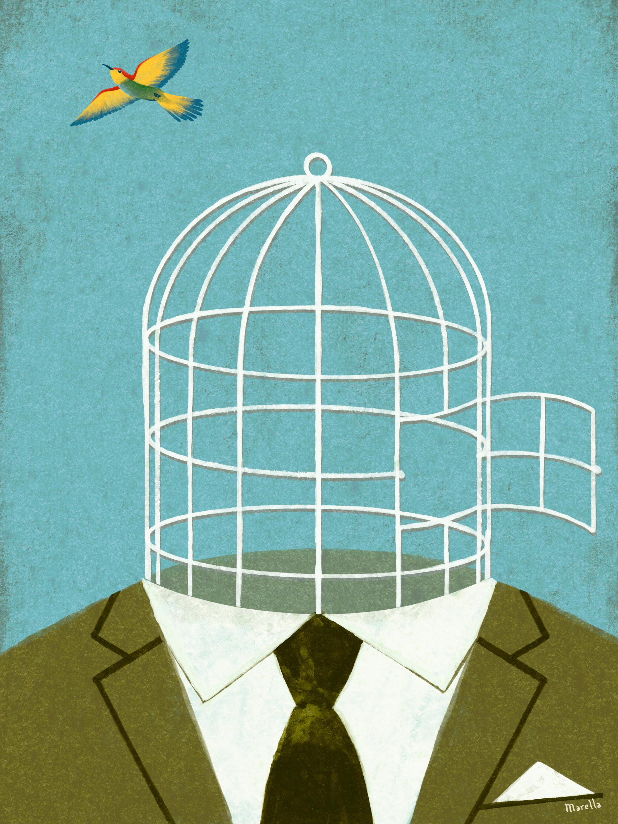 Marco Marella - Fly Free Print