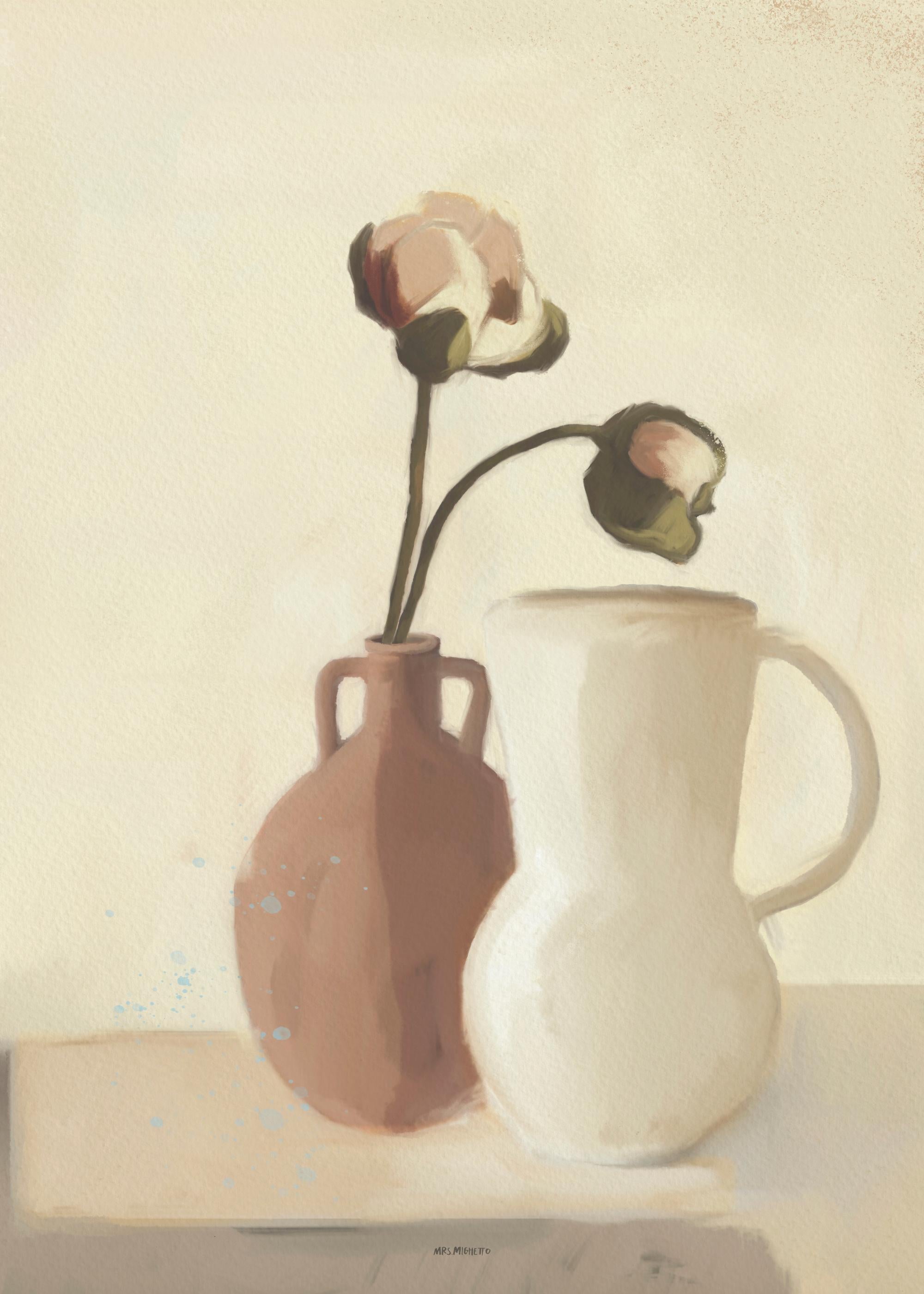 Mrs Mighetto - Whispering Bloom Print