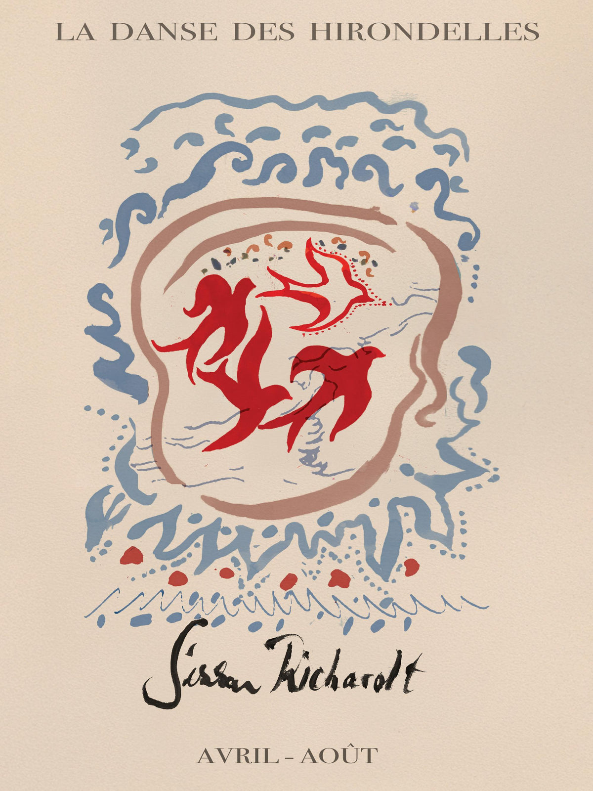 Sissan Richardt - Hirondelles Print