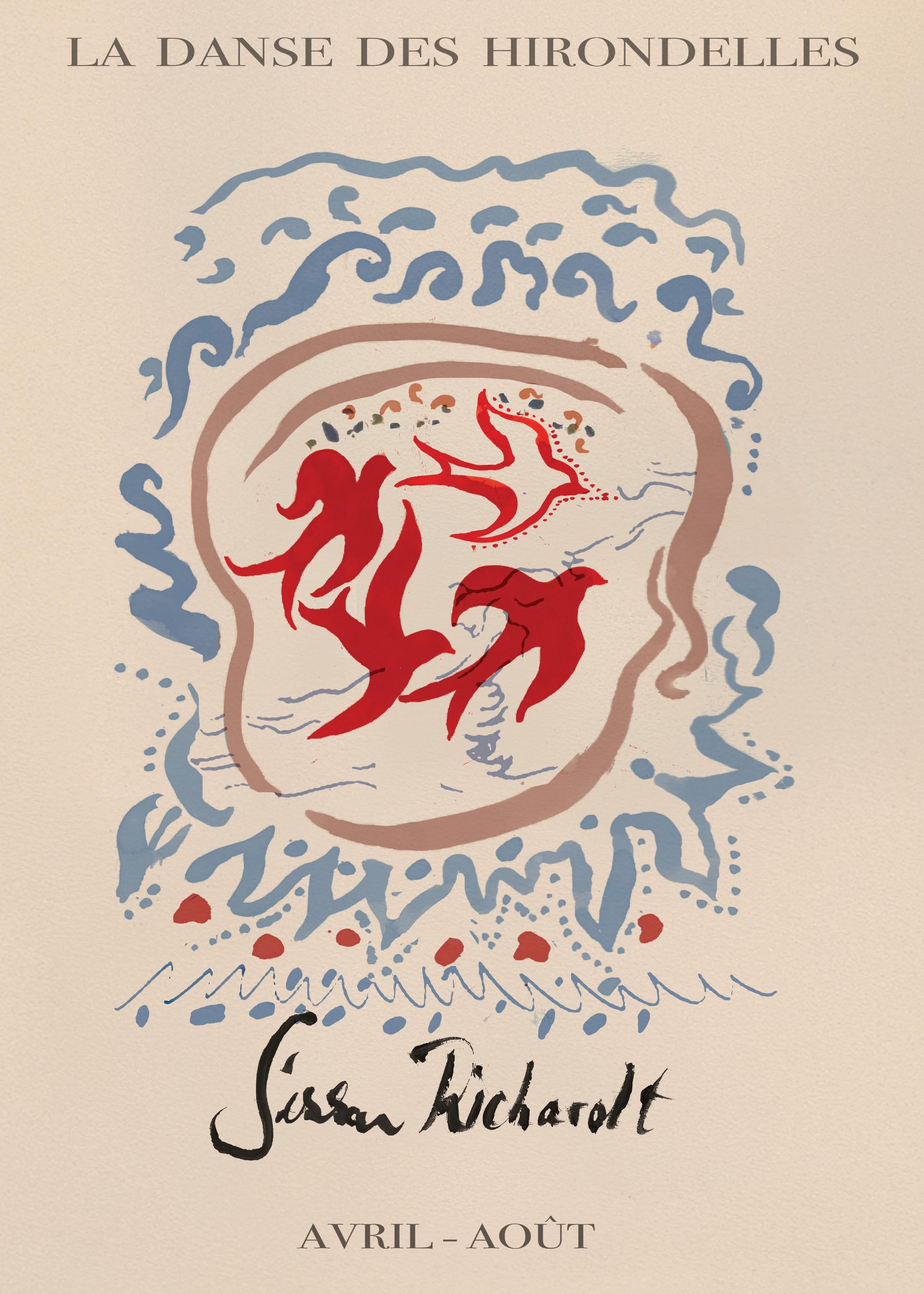Sissan Richardt - Hirondelles Print