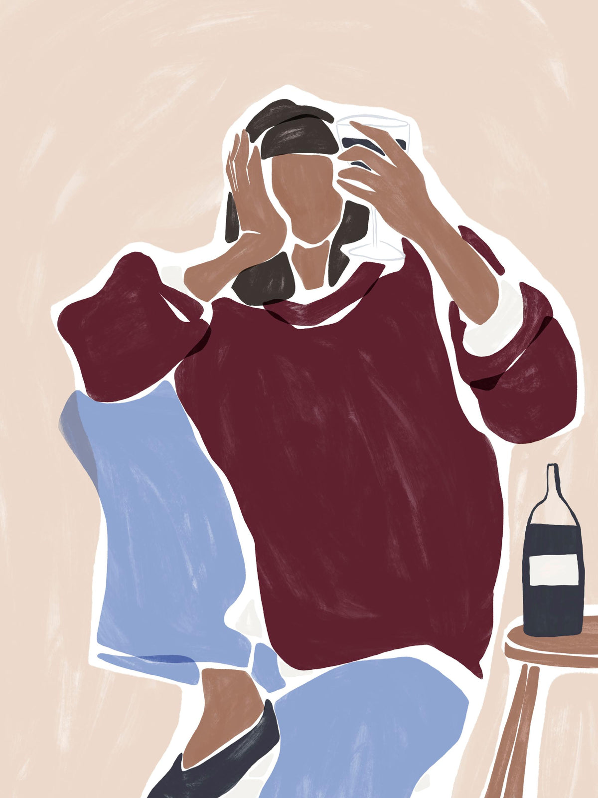 Ivy Green - Friday Night Fever Illustration Print