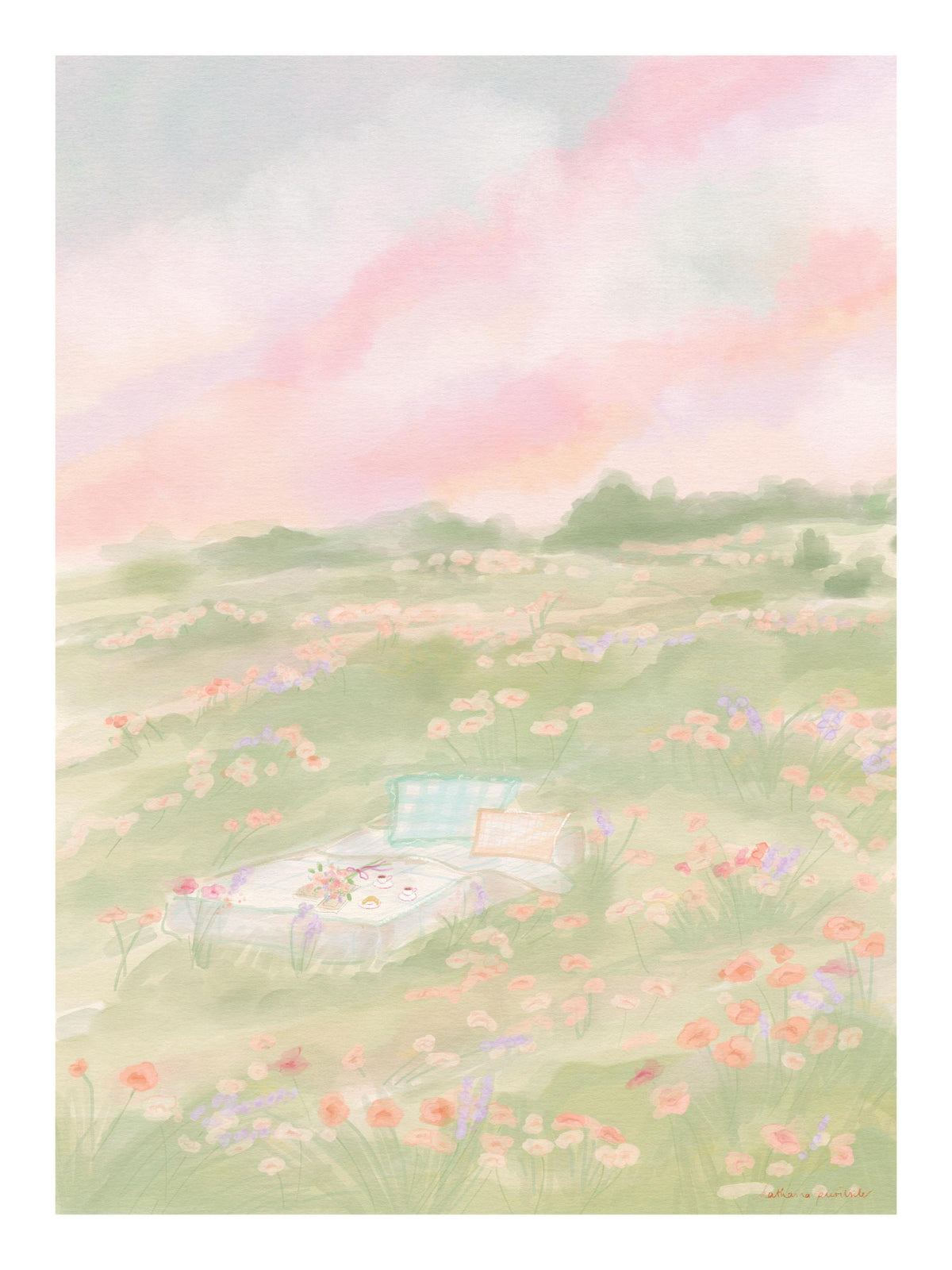 Katharina Puritscher - Meadow Print