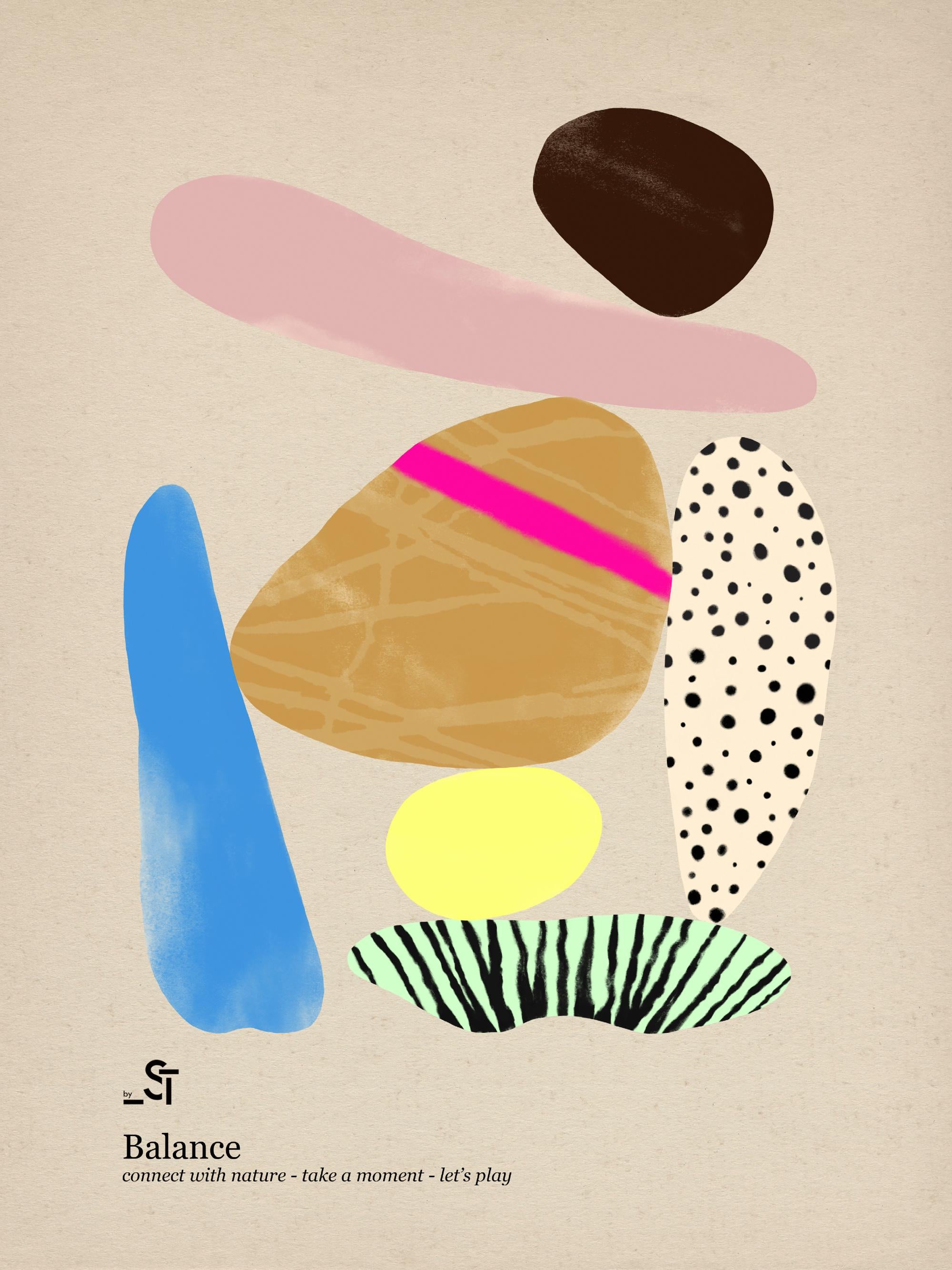 Sylvia Takken - Balance Print