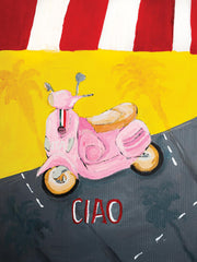 Karolina Mila - Pink Vespa Print