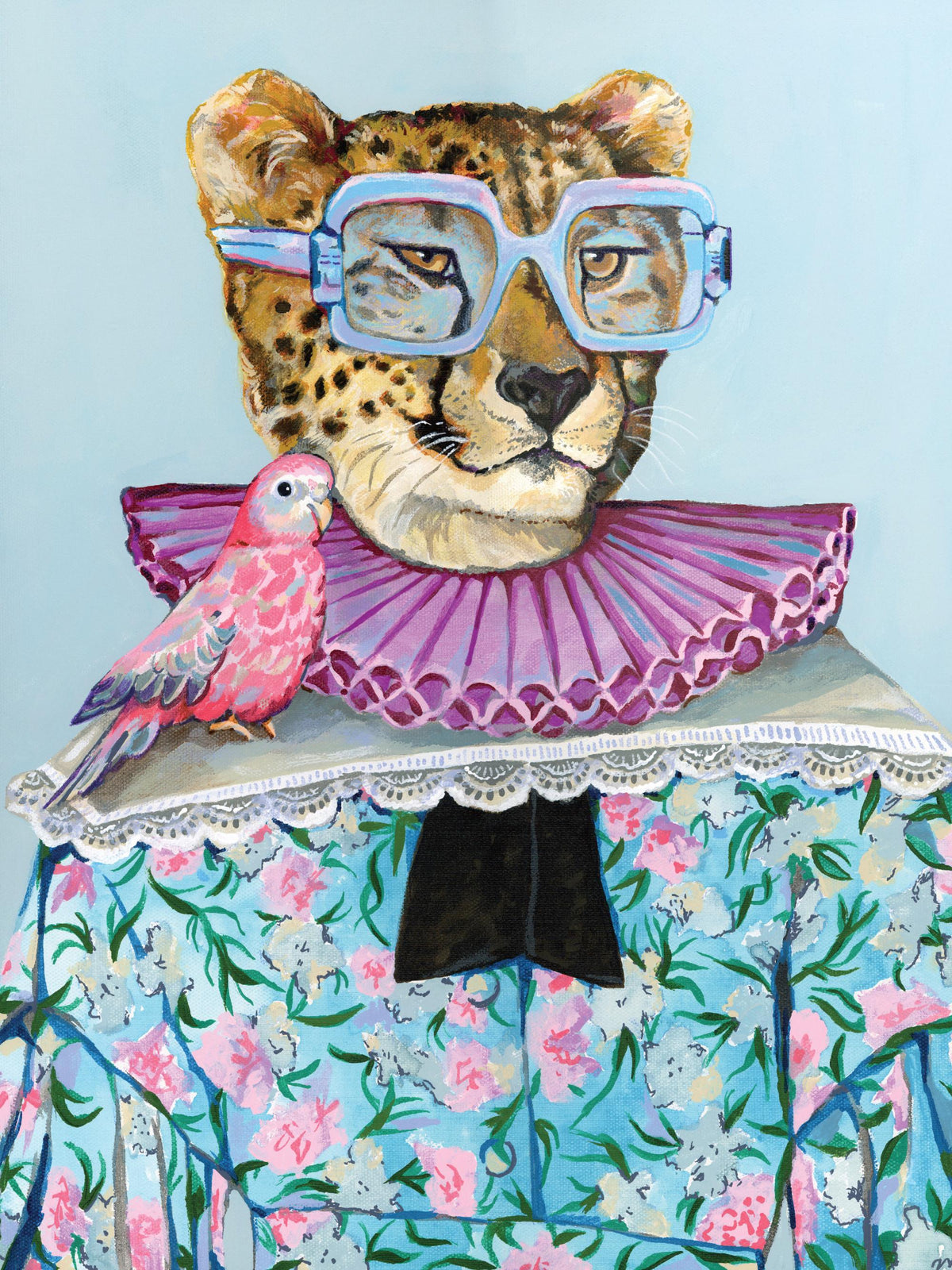 Heather Perry - Cheetah Painting Print