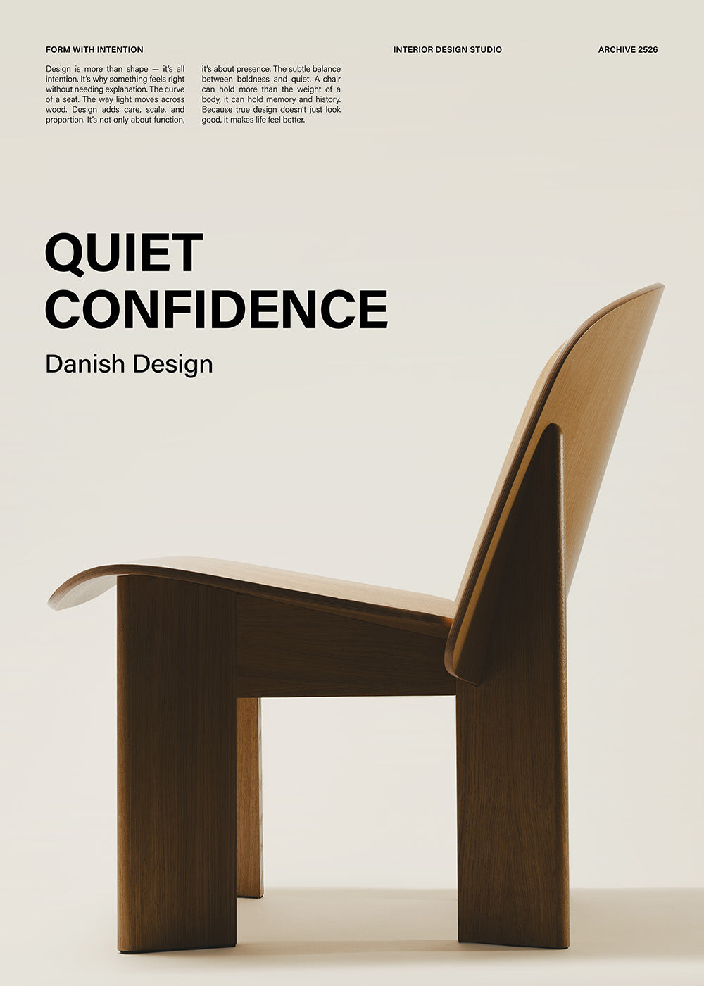 Quiet Confidence Print