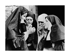 Nuns Smoking Print