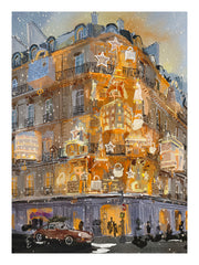 Ekaterina Zagorska - Dior Christmas Print