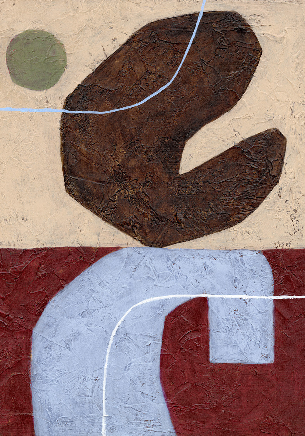 Crossing Lines Print