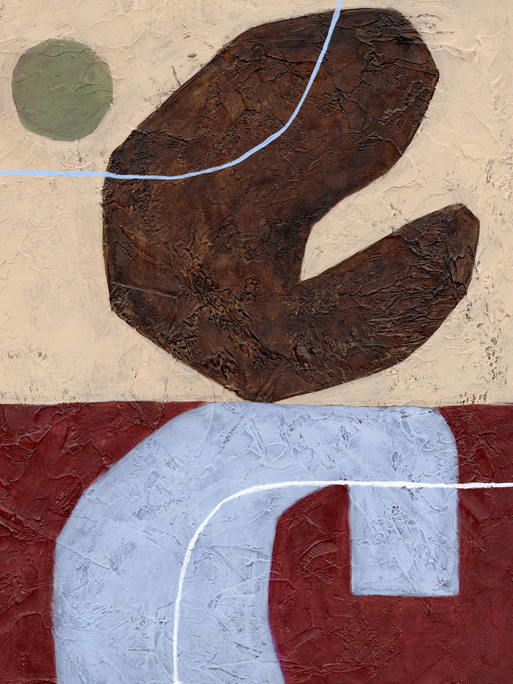 Crossing Lines Print