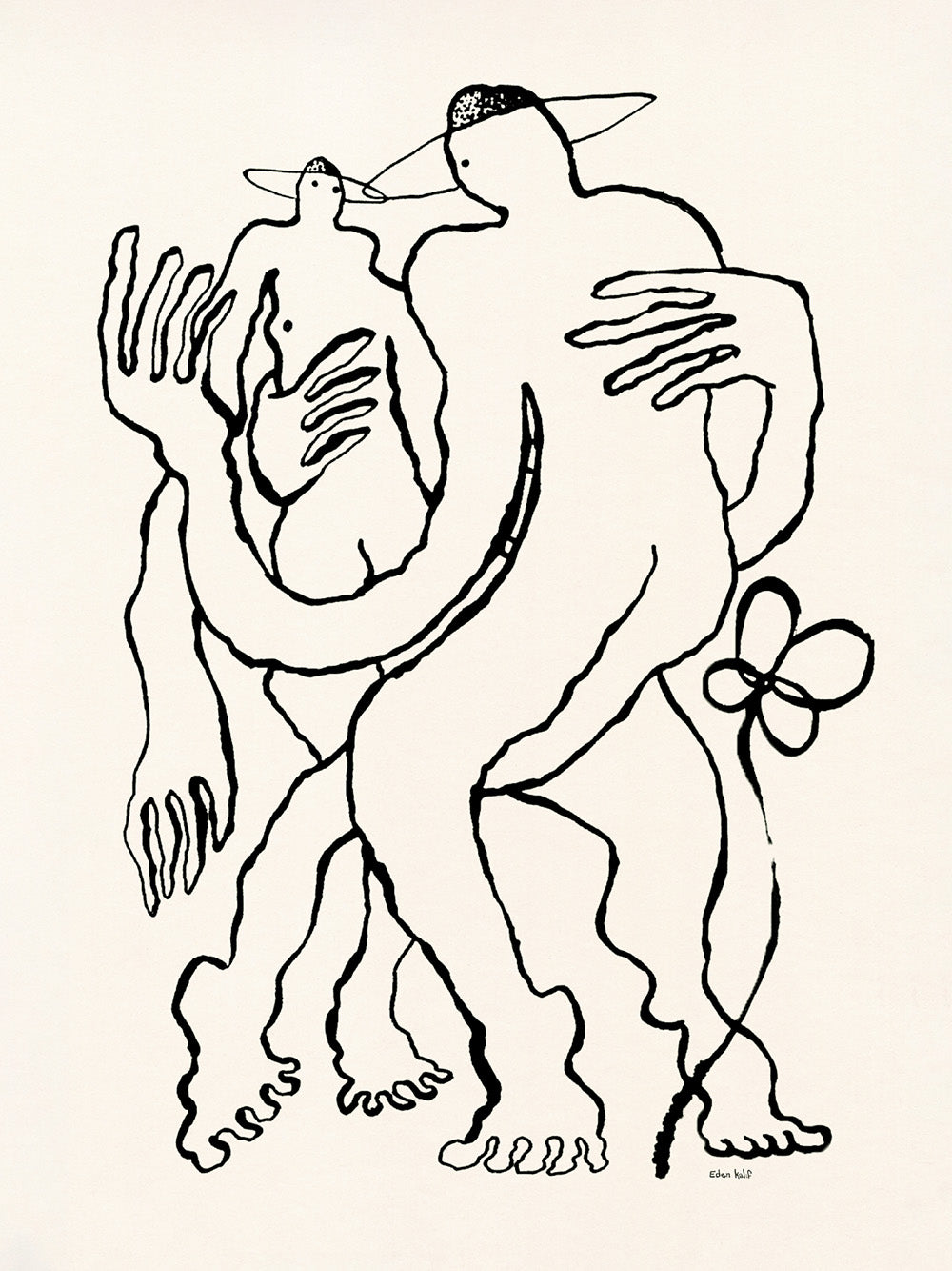 Eden Kalif - Two Dancers Print