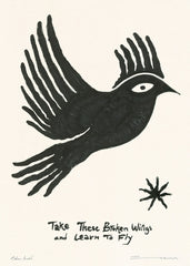 Eden Kalif - Learn to Fly Print