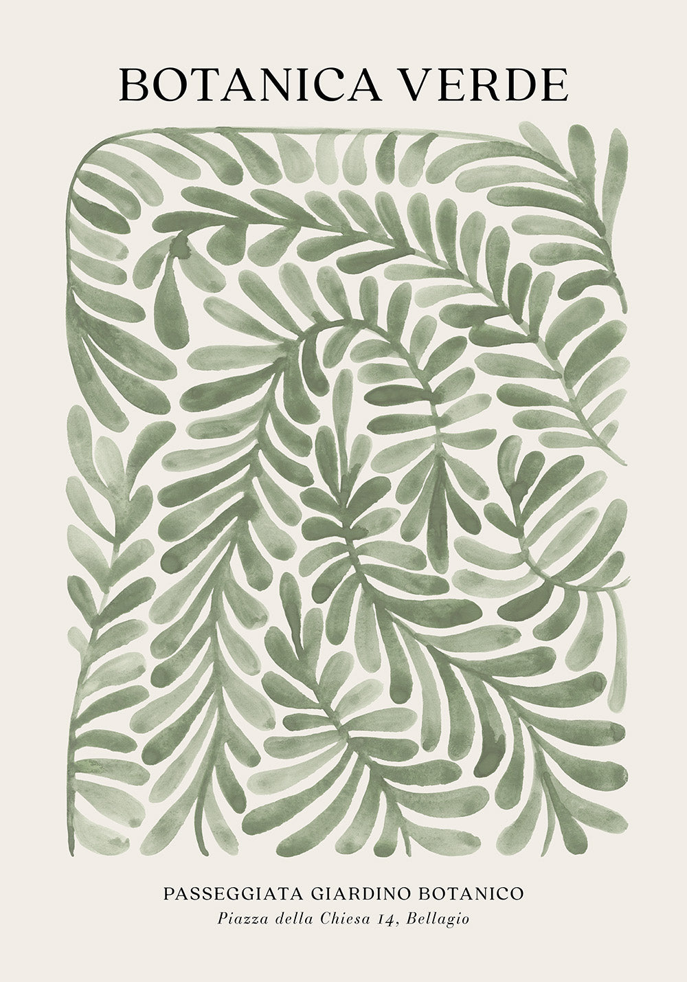 Botanica Verde Print