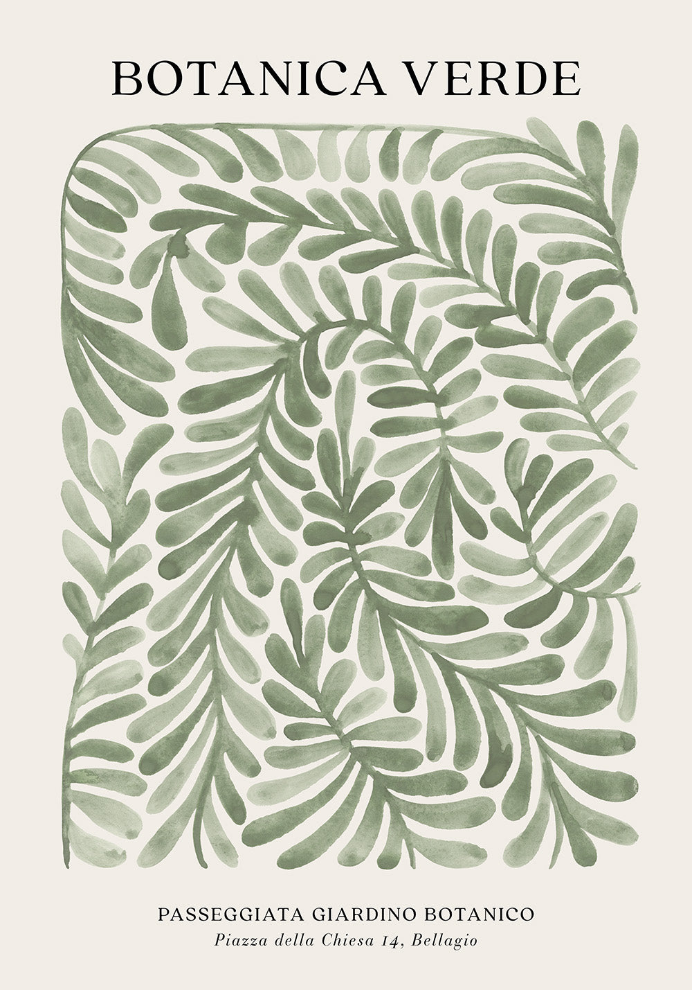 Botanica Verde Print