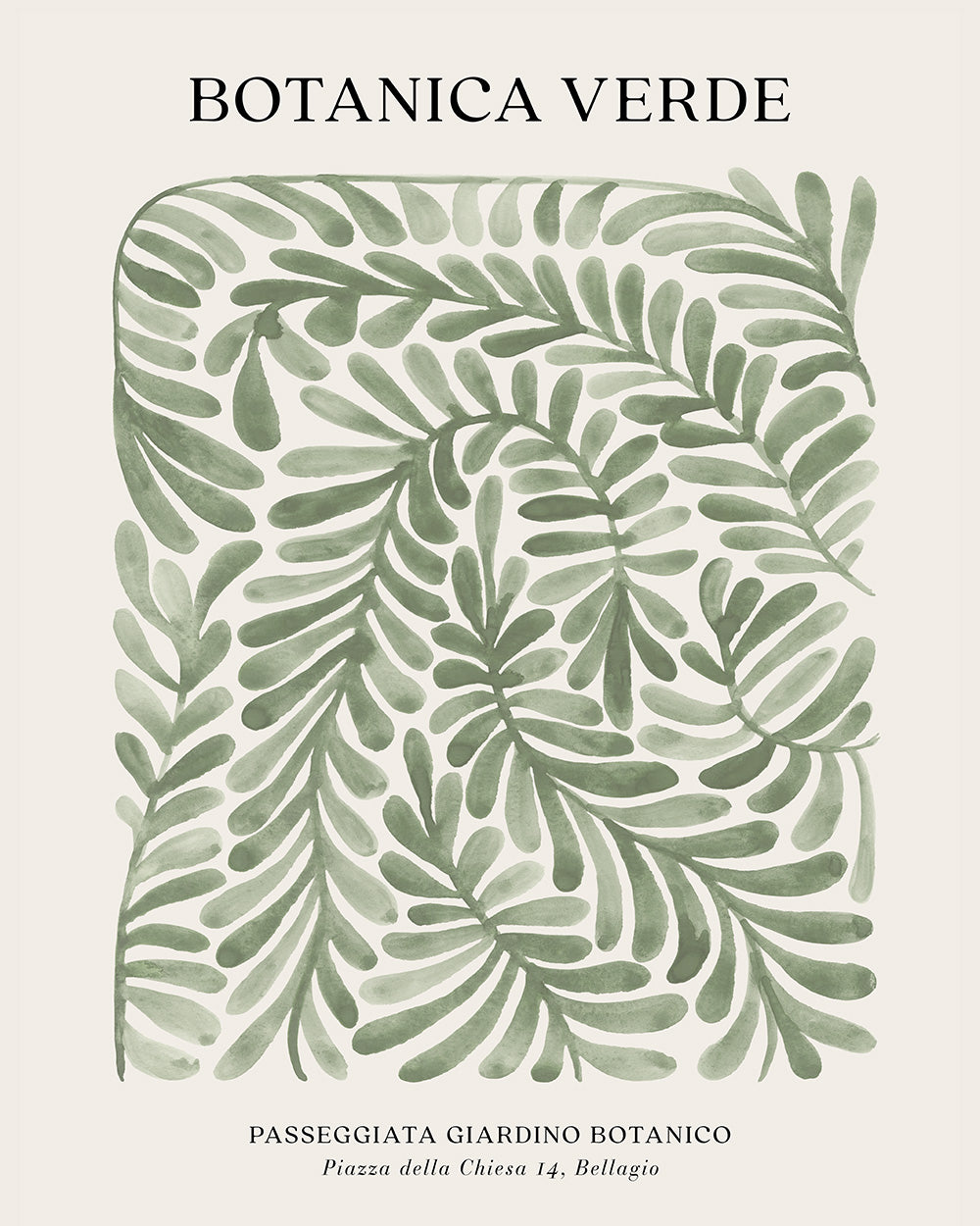 Botanica Verde Print