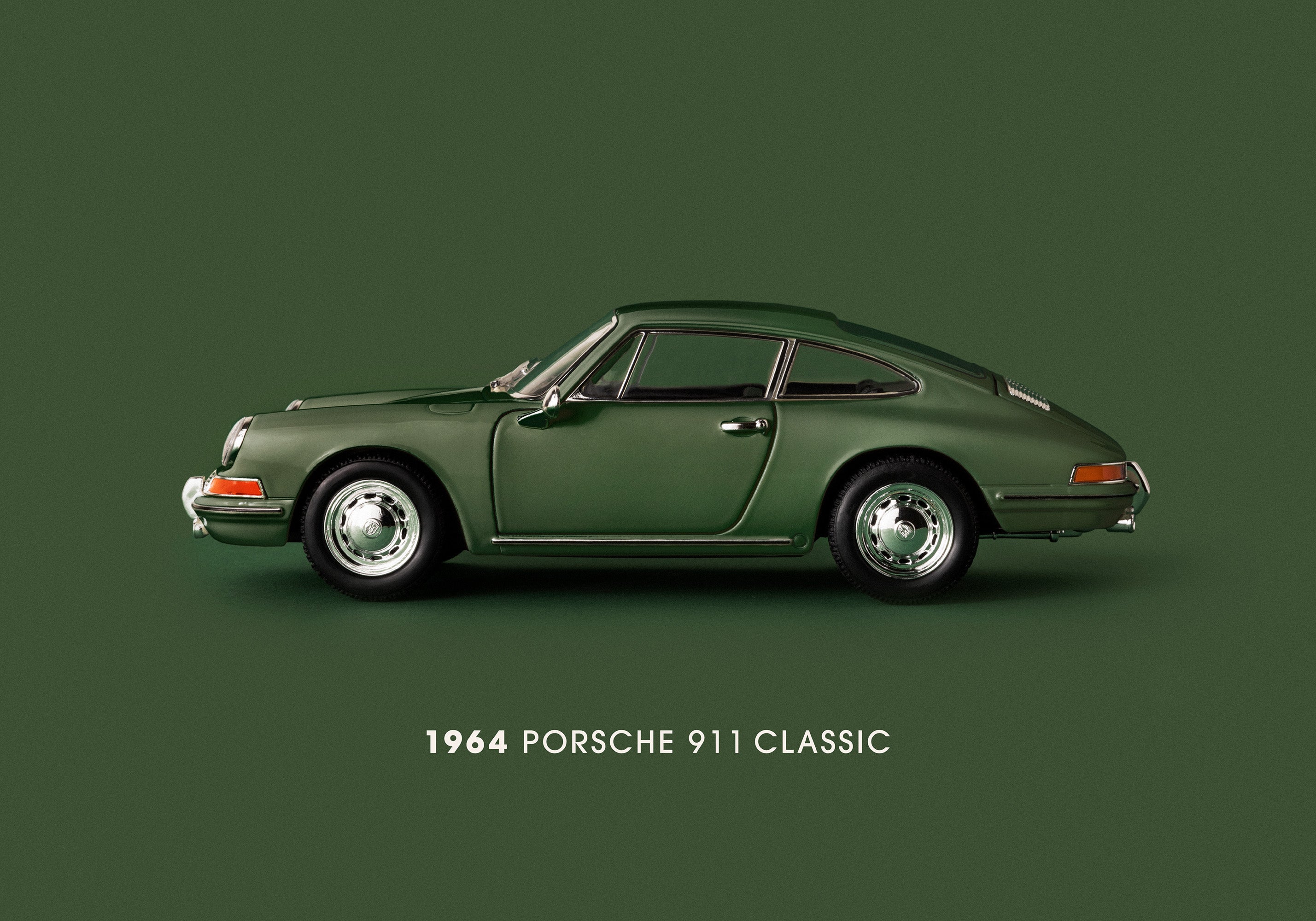 911 Classic Green Print