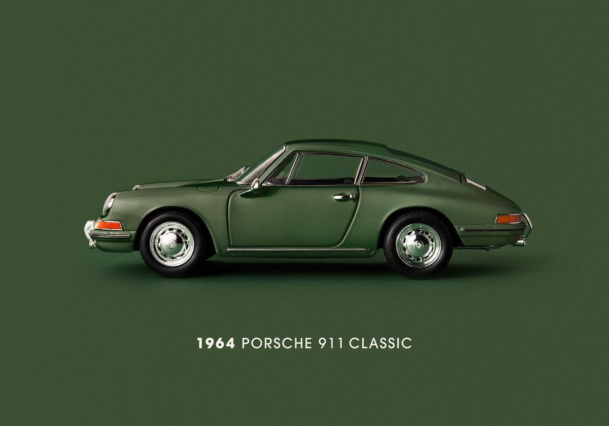 911 Classic Green Print