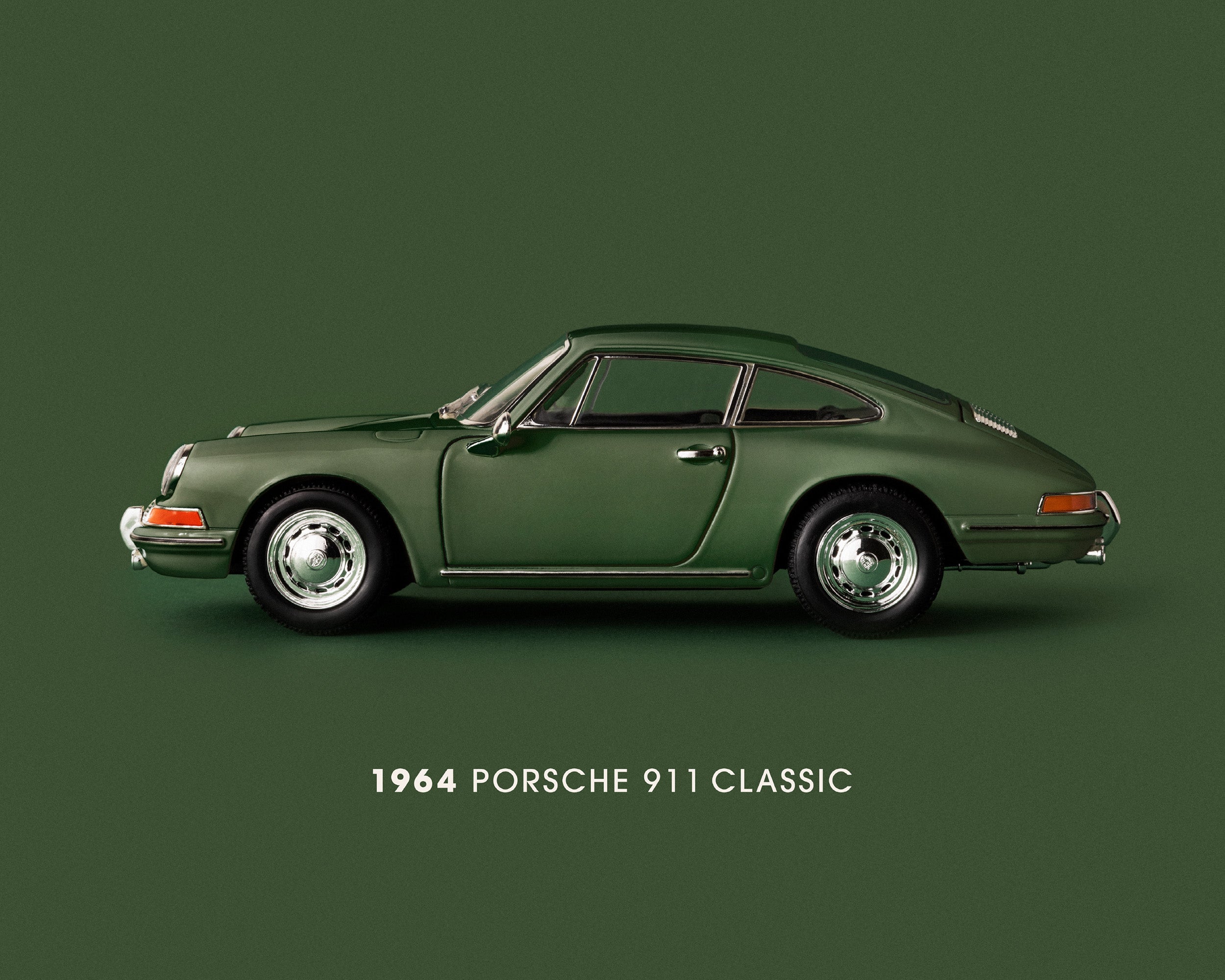911 Classic Green Print