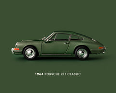 911 Classic Green Print