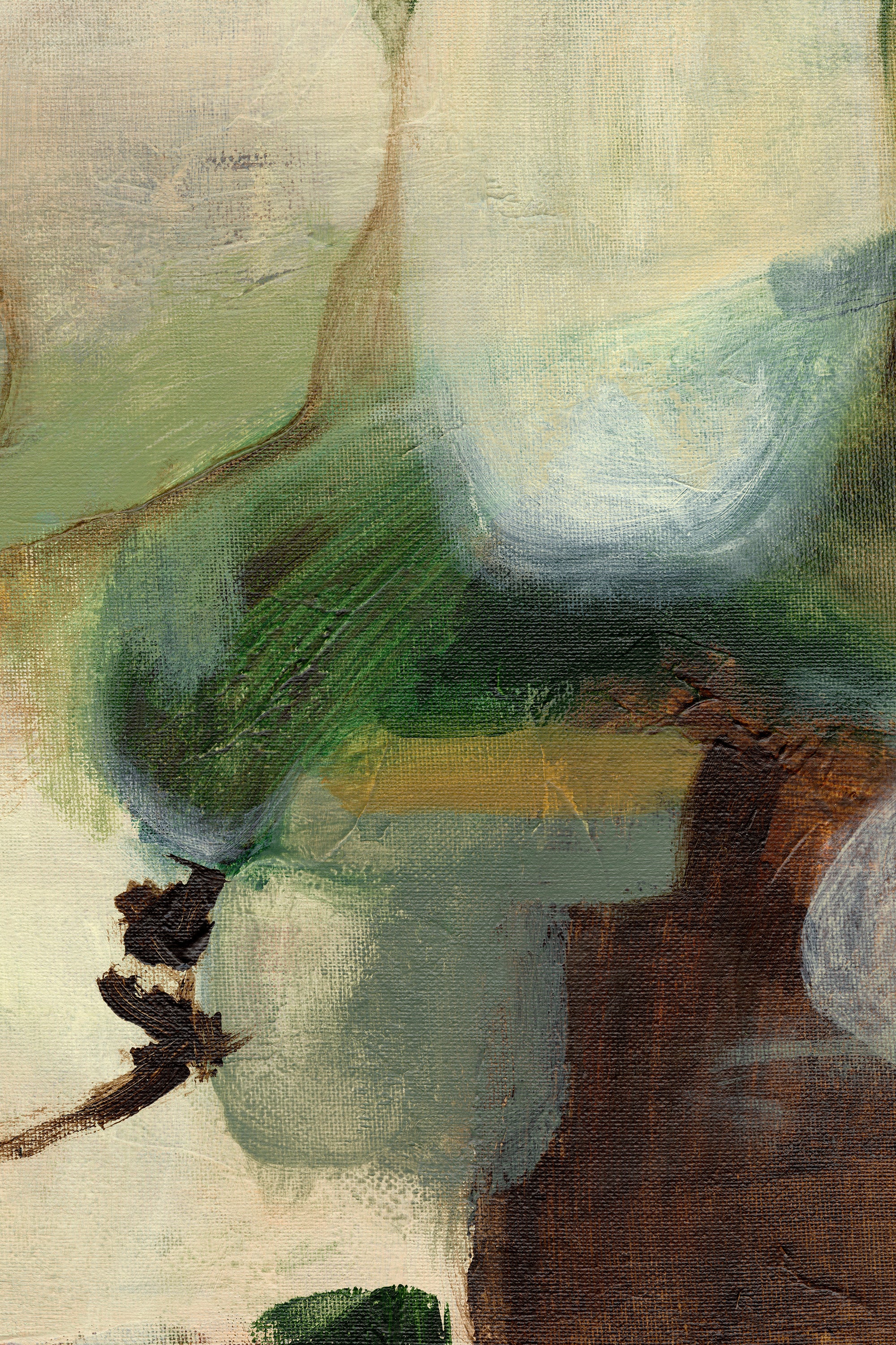 Earthy Layers No1 Print