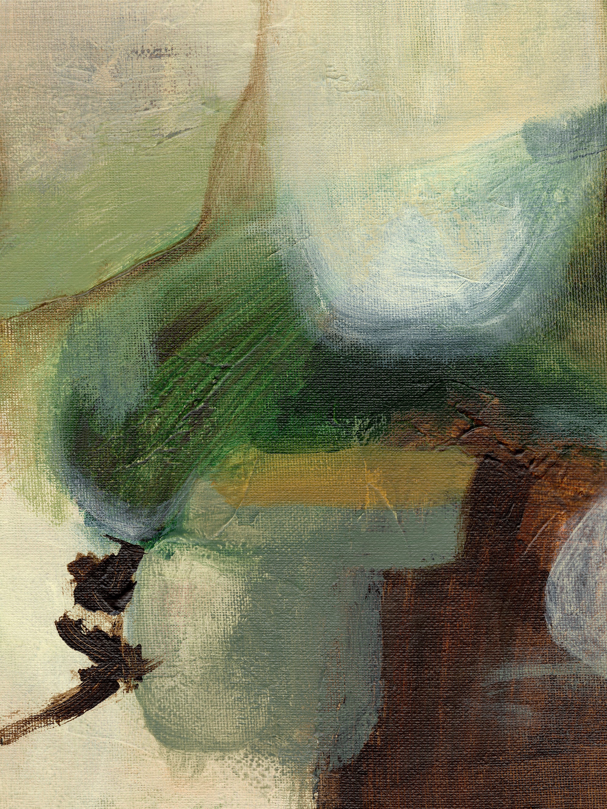 Earthy Layers No1 Print