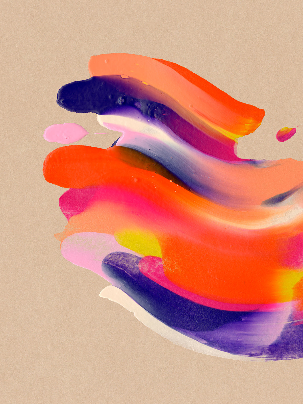 Sunset Stroke No1 Print