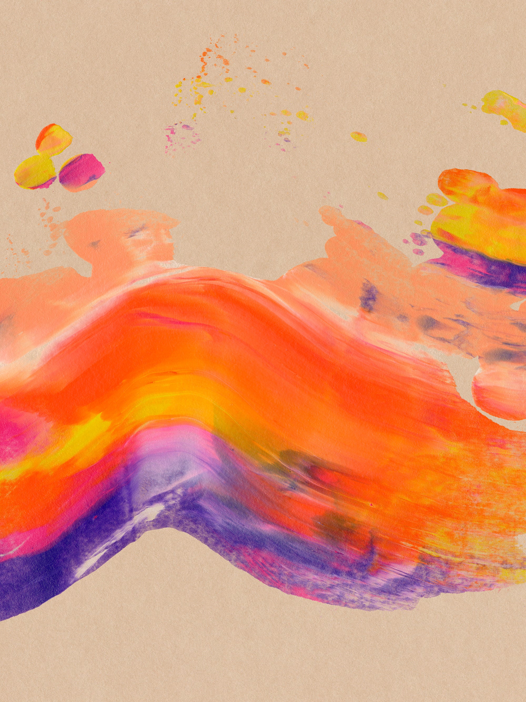 Sunset Stroke No2 Print