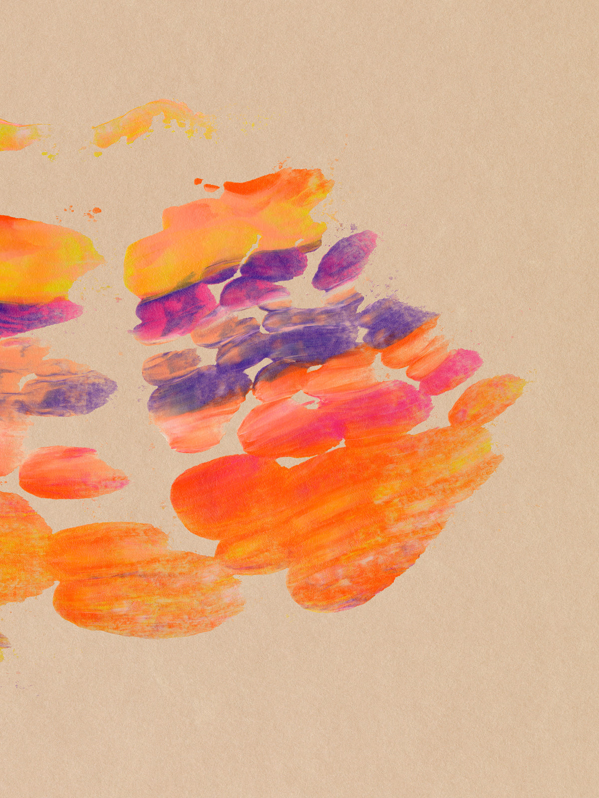 Sunset Stroke No3 Print