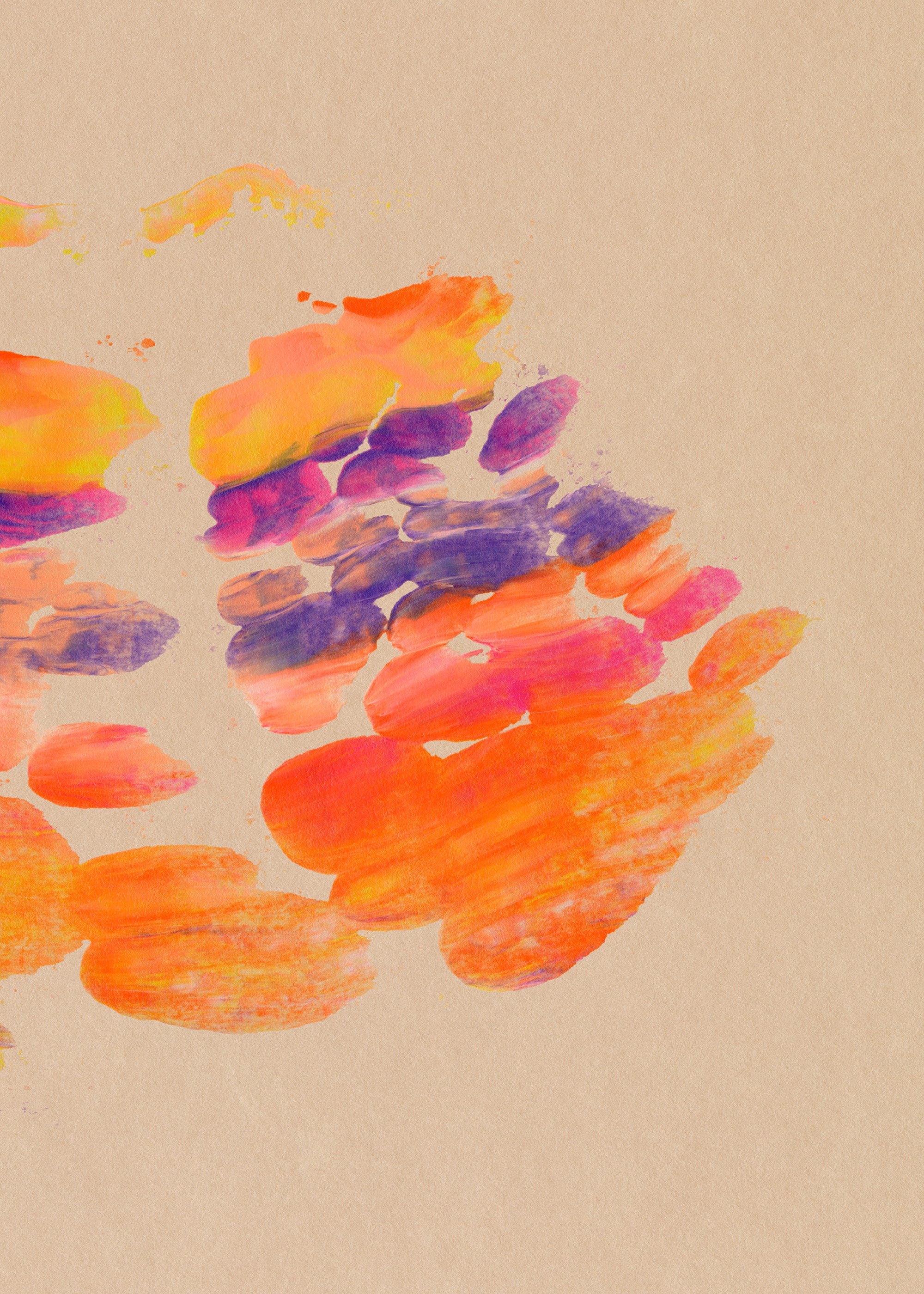 Sunset Stroke No3 Print