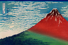 Hokusai - South Wind, Clear Sky Print