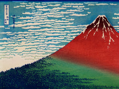 Hokusai - South Wind, Clear Sky Print
