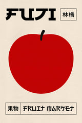 Fuji Fruit Market Print