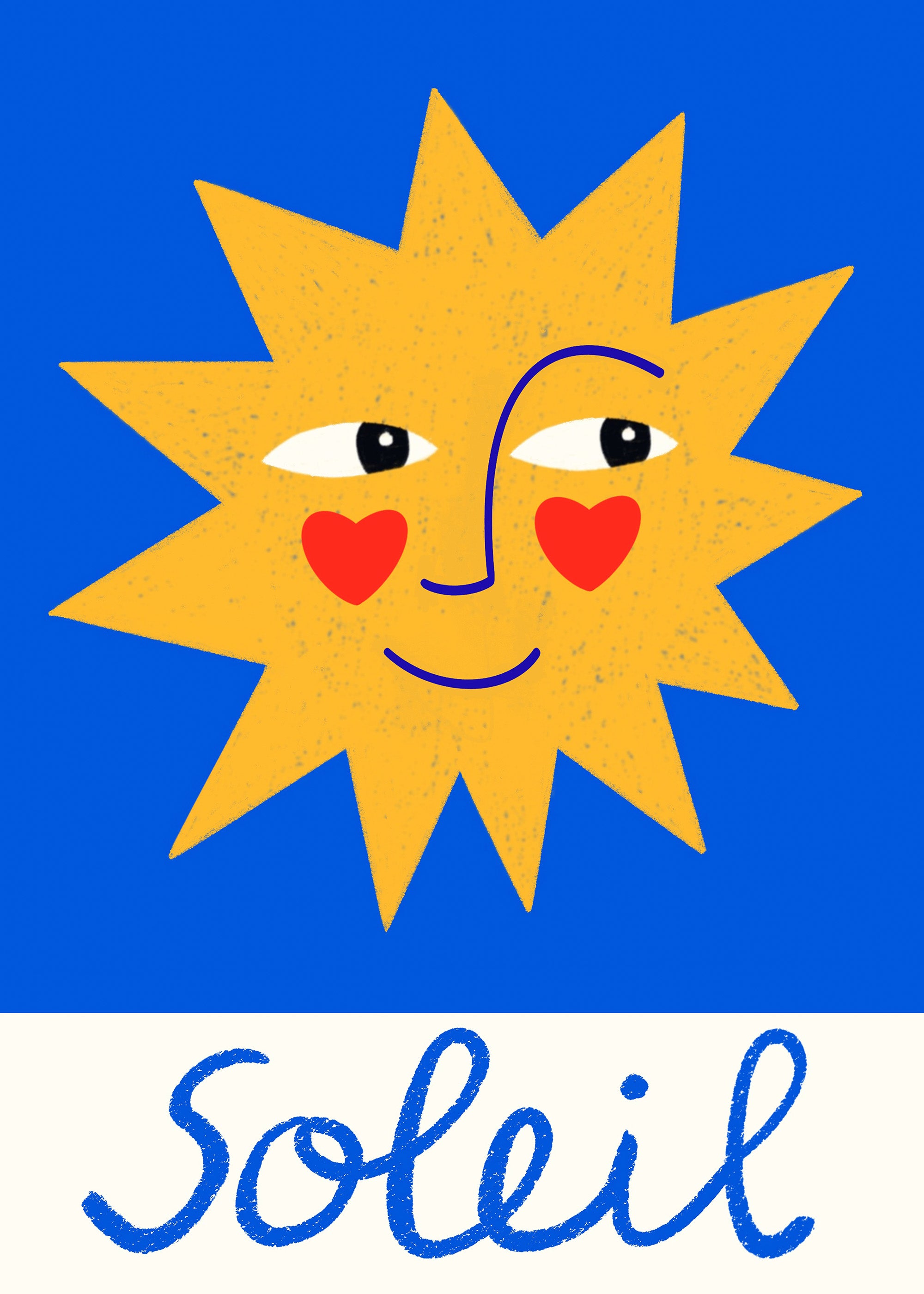 Carole Hillman - Le Soleil Print