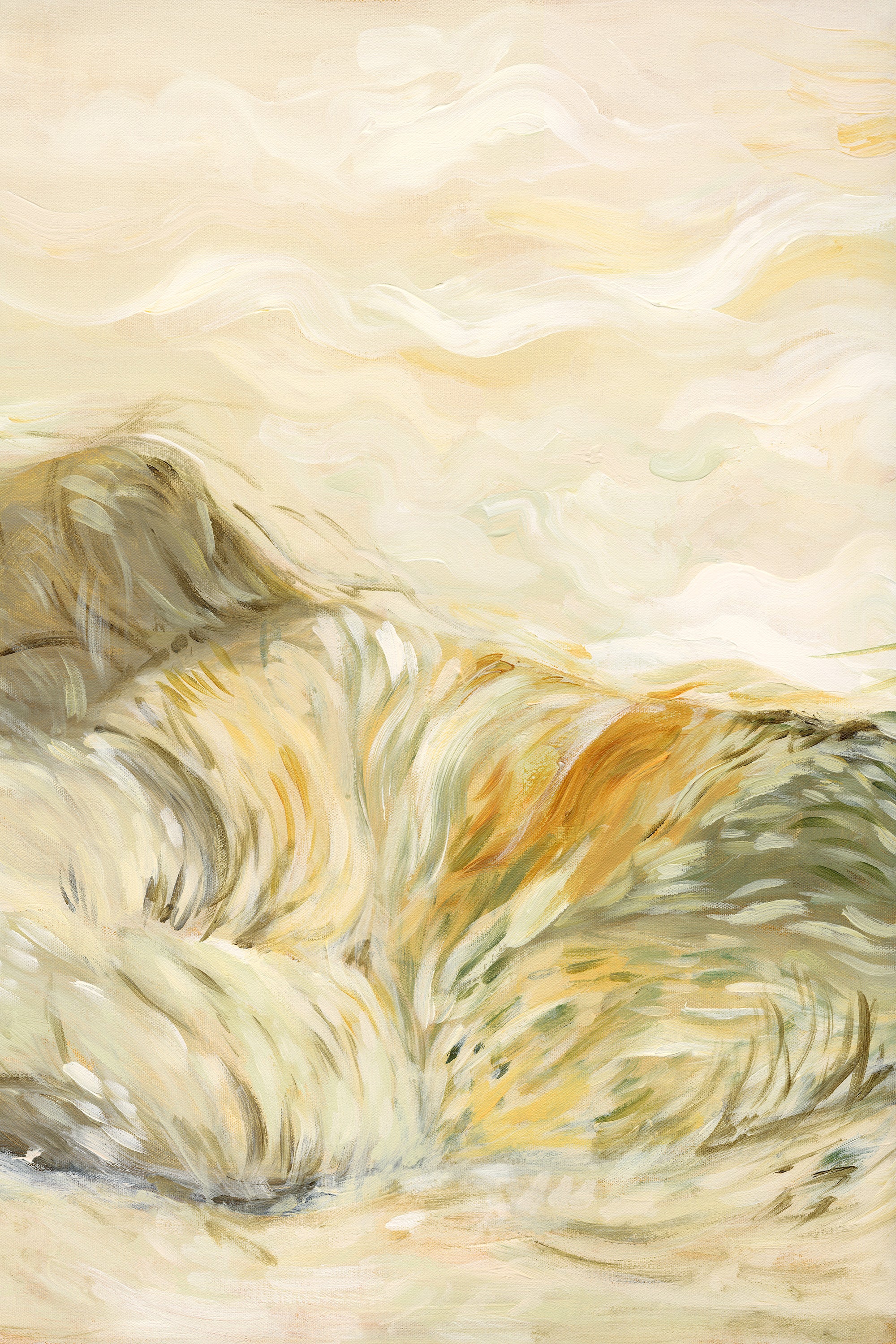 Abstract Fields No1 Print