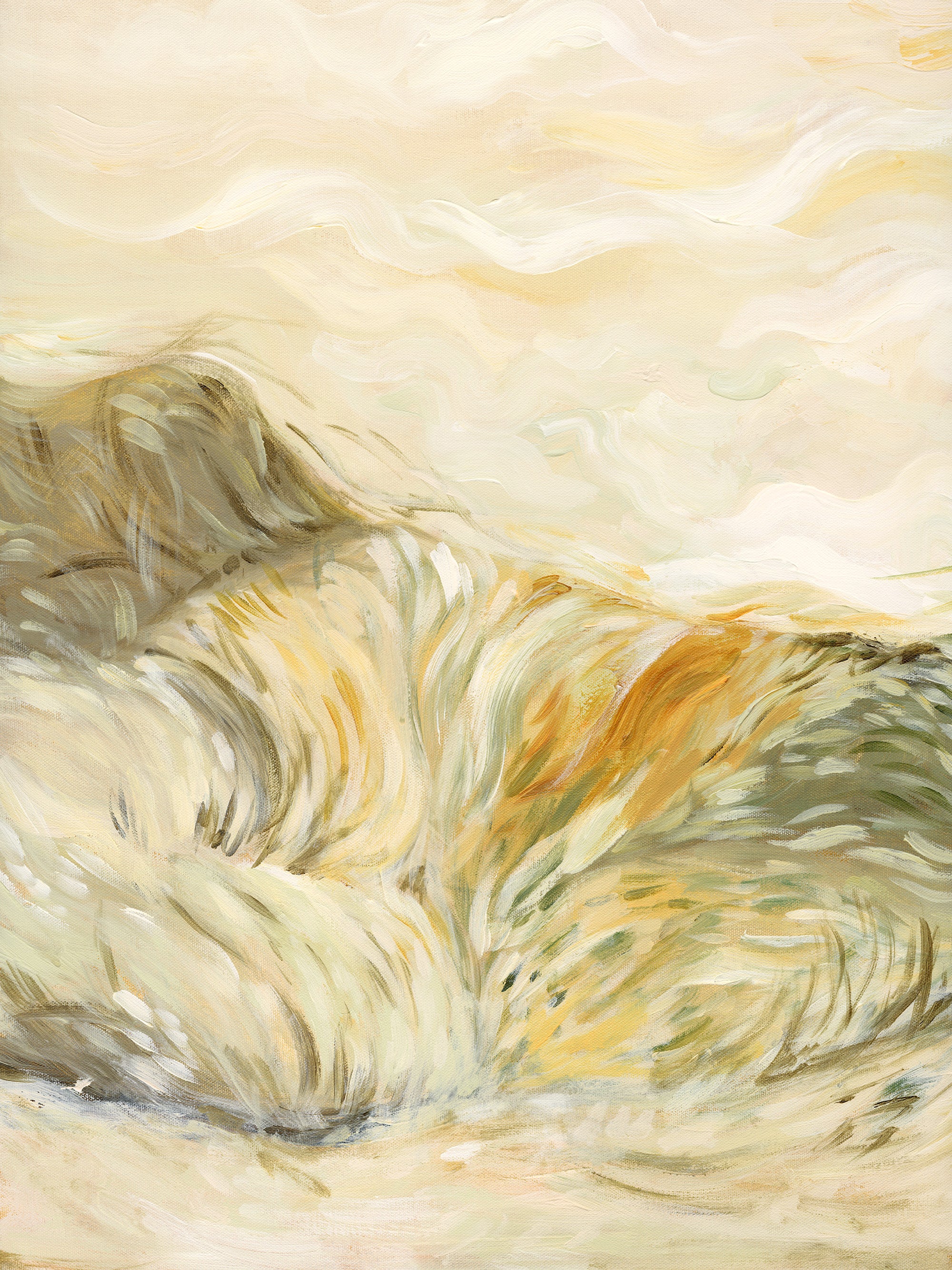 Abstract Fields No1 Print